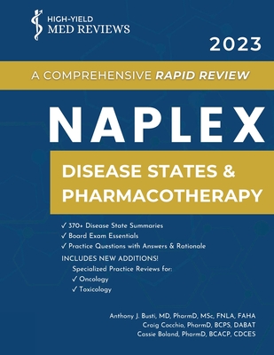 2023 NAPLEX - Disease States & Pharmacotherapy: A Comprehensive Rapid Review Cover Image