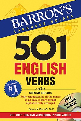 501 English Verbs: with CD-ROM (501 Verbs Series) By Ph.D. Beyer Jr., Thomas R. Cover Image