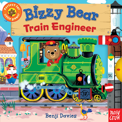 Bizzy Bear: Train Engineer Cover Image