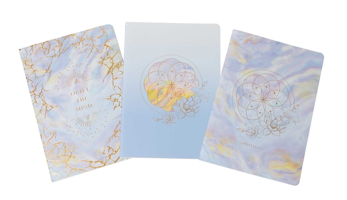 Meditation Sewn Notebook Collection (Set of 3) (Inner World)