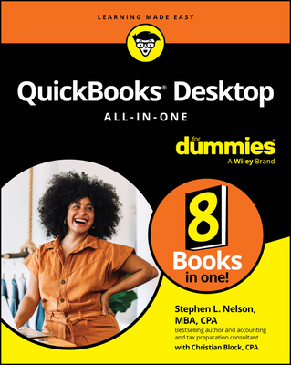 QuickBooks Desktop All-In-One for Dummies By Stephen L. Nelson Cover Image