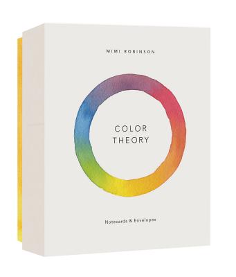 Color Theory Notecards (12 notecards 6 designs, 12 envelopes in a keepsake box) Cover Image