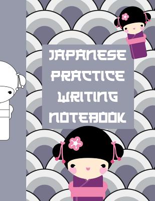 Kanji practice notebook: Japanese composition book, Genkouyoushi