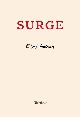 Surge By Etel Adnan Cover Image