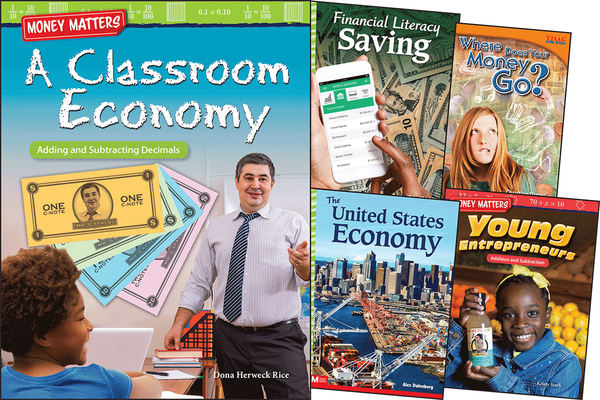Financial Literacy Grades 4-5: 5-Book Set By Multiple Authors Cover Image