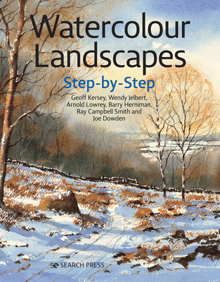 Watercolour Landscapes Step-by-Step (Step-by-Step Leisure Arts) Cover Image