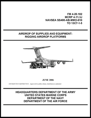 FM 4-20.102 Airdrop of Supplies and Equipment: Rigging Airdrop Platforms Cover Image