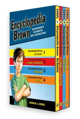 Cover for Encyclopedia Brown Box Set (4 Books)