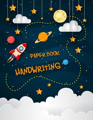 Handwriting Practice Notebook: Penmanship Practice Paper Notebook Writing  Letters & Words with Dashed Center Line, Handwriting Hooked Learn
