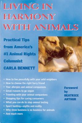Living in Harmony with Animals By Carla Bennett Cover Image