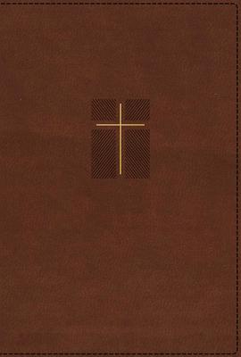 Niv, Quest Study Bible, Leathersoft, Brown, Indexed, Comfort Print: The Only Q and A Study Bible By Christianity Today Intl (Editor), Zondervan Cover Image
