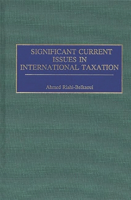 Significant Current Issues in International Taxation Cover Image