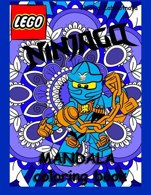 Lego Ninjago Mandala Coloring Book: 40 High Quality Illustrations for Kids and Adults Cover Image