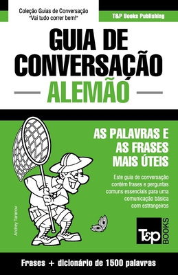 Guia de Conversação Português-Alemão e dicionário conciso 1500 palavras Cover Image