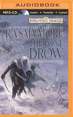 The Lone Drow (Hunter's Blades Trilogy #2) By R. A. Salvatore, Victor Bevine (Read by) Cover Image