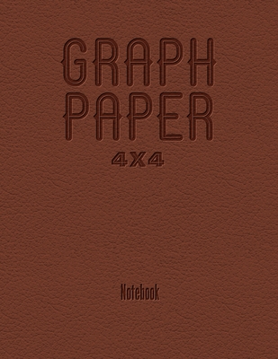 Graph Paper 4x4 Notebook Cover Image