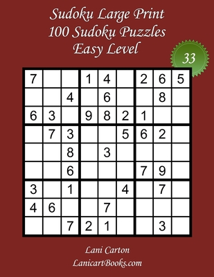 Sudoku Easy: Easy Sudoku for Beginners with Solutions - Sudoku for Adults  (Large Print / Paperback)