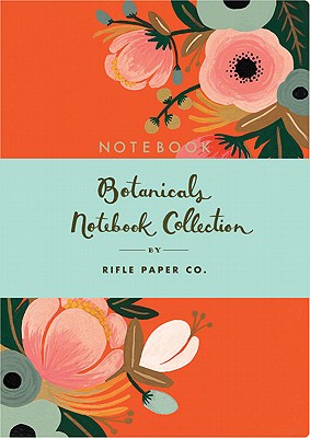 Botanicals Notebook Collection: (Floral Notebook Sets, Diary Notebooks, Paperback Notebooks) (Rifle Paper Co. x Chronicle Books) Cover Image