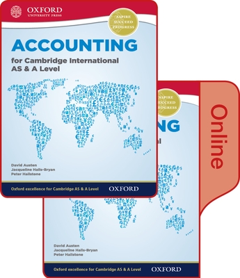 Accounting for Cambridge International as & a Level Print and Online Student Book Pack Cover Image