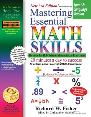 Mastering Essential Math Skills Book 2, Spanish Language Version Cover Image
