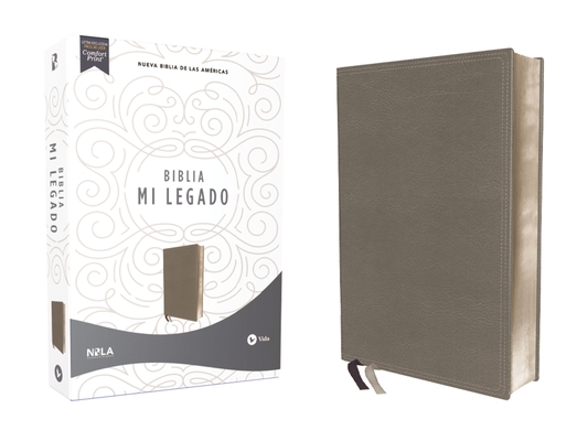 Nbla Biblia Mi Legado, Leathersoft, Gris, Una Columna, Interior a DOS Colores Cover Image