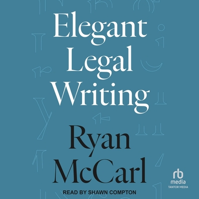 Elegant Legal Writing Cover Image