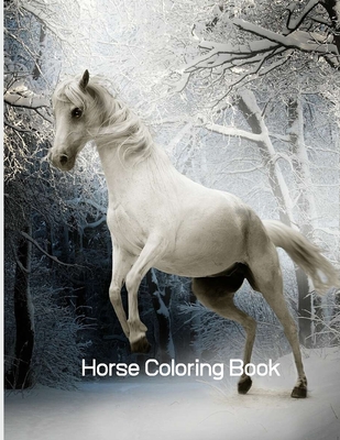 Horse Coloring Book: Coloring Toy Gifts for Toddlers, Kids Ages 4-8, Girls  4-8 8-12 or Adult Relaxation - Cute Easy and Relaxing Realistic (Paperback)