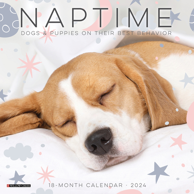 Naptime (Dogs) 2024 7 X 7 Mini Wall Calendar Cover Image