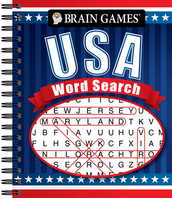 Brain Games - USA Word Search (#4): Volume 4 By Publications International Ltd, Brain Games Cover Image