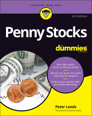 Penny Stocks for Dummies By Peter Leeds Cover Image