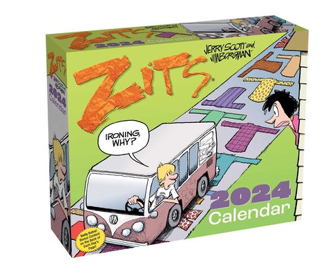 Zits 2024 Day-to-Day Calendar By Jerry Scott, Jim Borgman Cover Image
