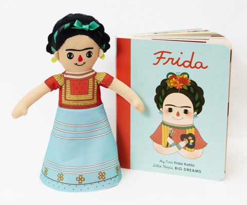 Frida Kahlo Doll and Book Set: For the Littlest Dreamers (Little People, BIG DREAMS) Cover Image