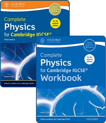 Complete Physics for Cambridge Igcserg Student Book and Workbook Pack (Cie Igcse Complete) Cover Image