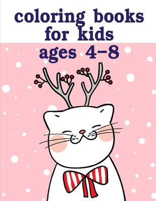 Coloring Books For Kids Ages 4-8: Cute pictures with animal touch and feel book for Early Learning (Amazing Animals #3) Cover Image