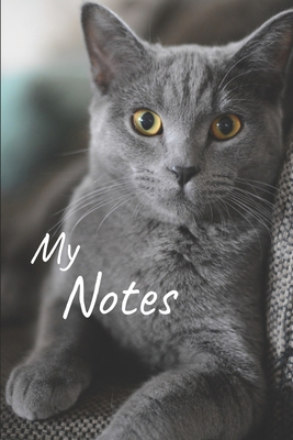 My notes: Cat Notebook - Size 6