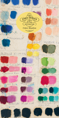 John Derian Paper Goods: Color Studies 80-Page Notepad Cover Image