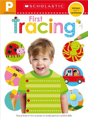 Get Ready for Pre-K Skills Workbook: First Tracing (Scholastic Early Learners) Cover Image