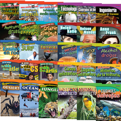 Time for Kids(r) Informational Text Grade 4 Spanish 30-Book Set Cover Image