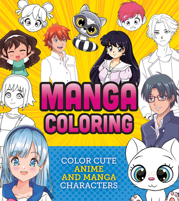 Comics, Manga and Anime Coloring Books