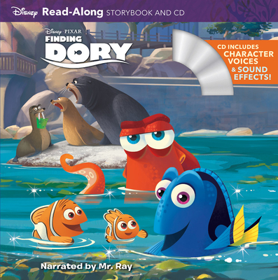 Finding Dory (Read-Along Storybook and CD) By Disney Storybook Art Team (Illustrator) Cover Image