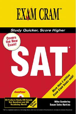 The New SAT Exam Cram 2 [With CDROM] (Exam Cram (Pearson) #2) Cover Image