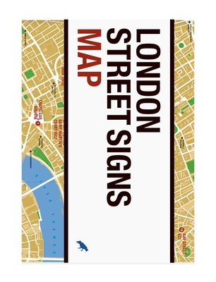 London Street Signs Map (Blue Crow Media Architecture Maps)