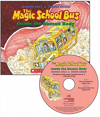 The Magic School Bus Inside the Human Body - Audio Library Edition By Joanna Cole Cover Image