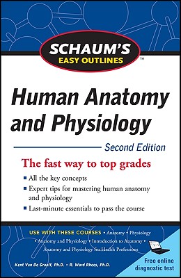 Schaum's Easy Outline of Human Anatomy and Physiology, Second Edition Cover Image
