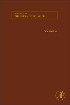Advances in the Study of Behavior: Volume 45 Cover Image