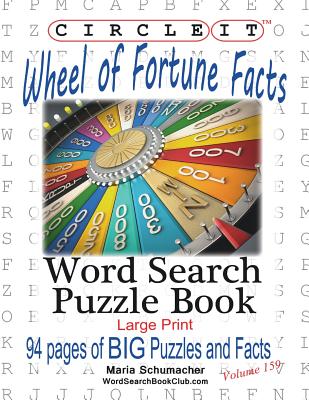 Circle It, Wheel of Fortune Facts, Word Search, Puzzle Book Cover Image