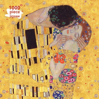Adult Jigsaw Puzzle Gustav Klimt: The Kiss: 1000-Piece Jigsaw Puzzles By Flame Tree Studio (Created by) Cover Image