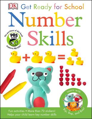 Bip, Bop, and Boo Get Ready for School: Number Skills