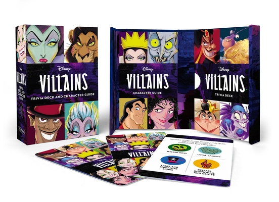 Disney Villains Trivia Deck and Character Guide By Christine Kopaczewski Cover Image
