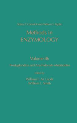 Prostaglandins and Arachidonate Metabolites: Volume 86 (Methods in Enzymology #86) By Nathan P. Kaplan (Editor in Chief), Nathan P. Colowick (Editor in Chief), William E. M. Lands (Volume Editor) Cover Image
